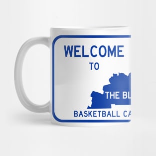 Welcome to Kentucky Basketball Capitol of the World Mug